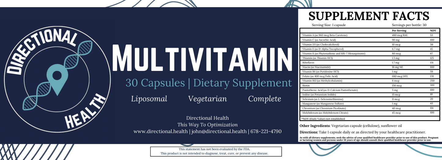 Multivitamin: Ultimate Daily Lipo-Vitamin