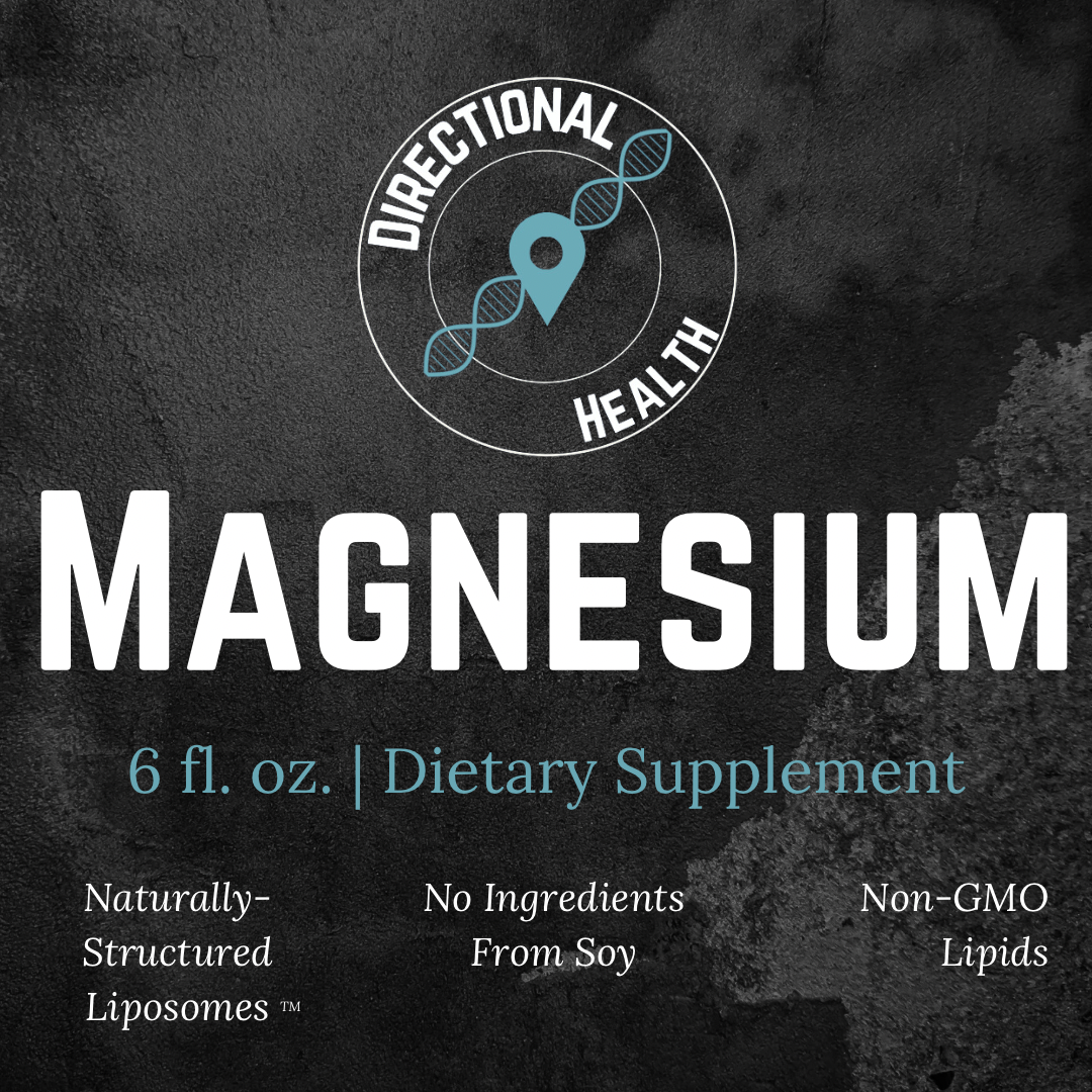 Magnesium: Calm Your Mind, Soothe Your Body (36 Day Liquid Liposomal Supply)